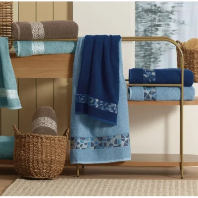 Juego Toalla y Toallón Teka (Diamante)