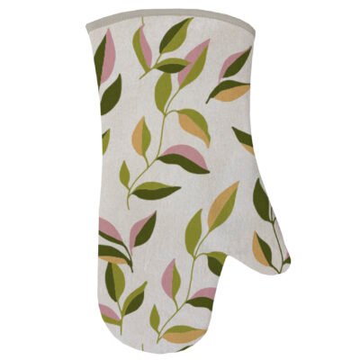 Manopla Tusor Estampada