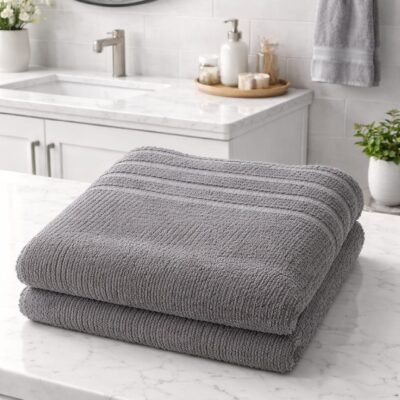 Juego De Toalla y Toallon (Castano)