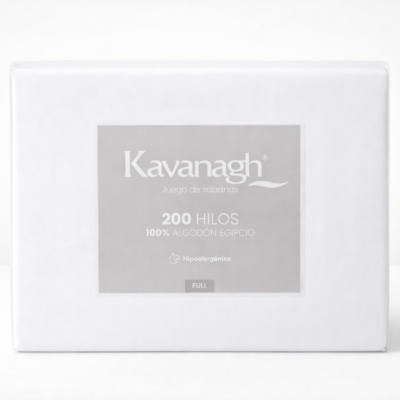 Sabana Kavanagh 200 Hilos Algodón Egipcio Full
