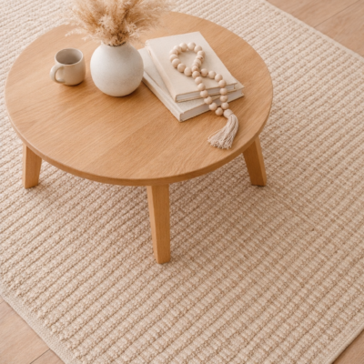 Alfombra De Yute Y Algodón (60 x 90)